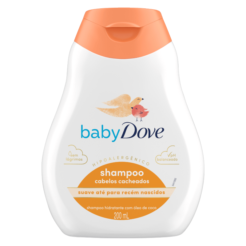 Shampoo Baby Dove Cabelos Cacheados 200ml