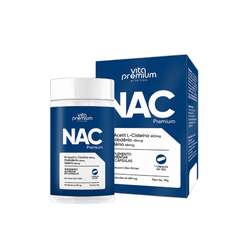 Suplemento Alimentar Nac Premium 60 Cápsulas
