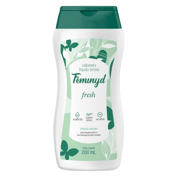 Sabonete Líquido Íntimo Feminyd Fresh 200ml