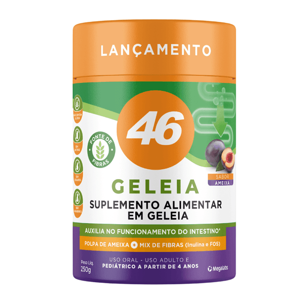 Suplemento Alimentar Geleia 46 Sabor Ameixa 250g