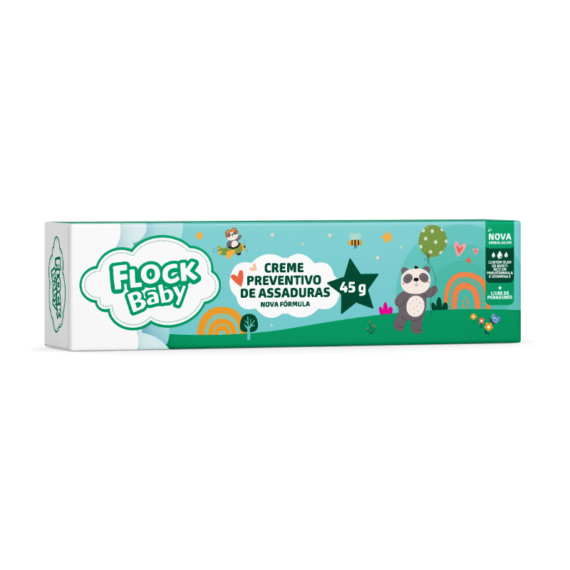 Creme Preventivo de Assadura Flock Baby 45g