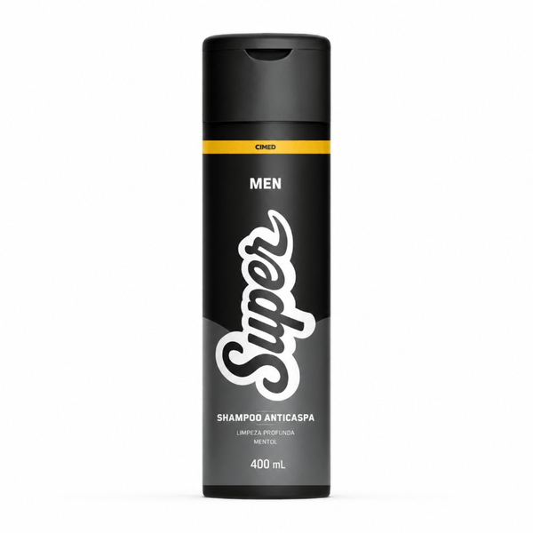 Shampoo Anticaspa Cimed Super Men Limpeza Profunda 400ml