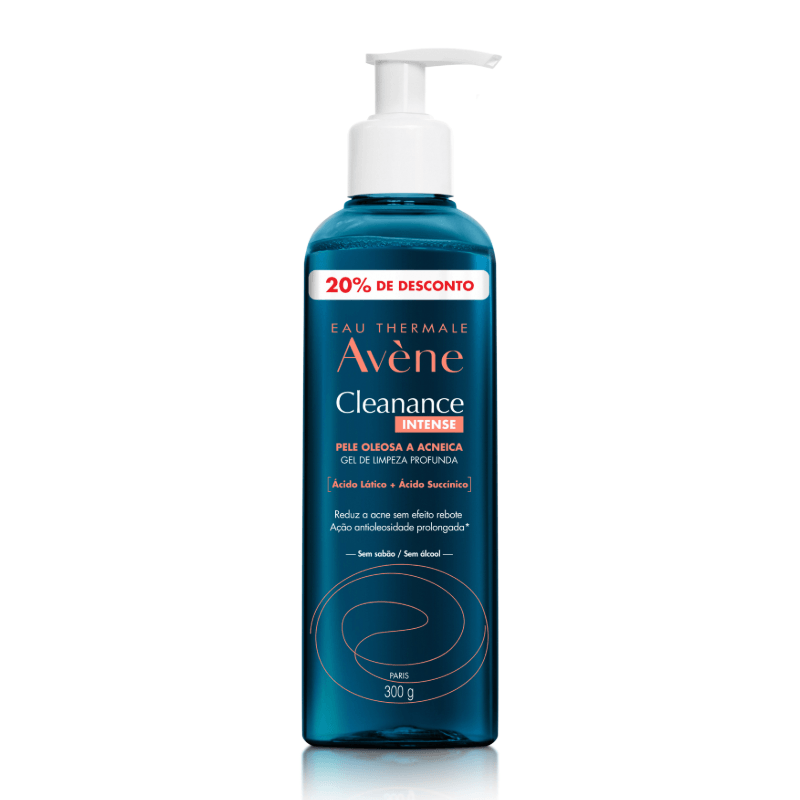 Gel de limpeza Profunda Avène Cleanance Intense 20% de Desconto 300g