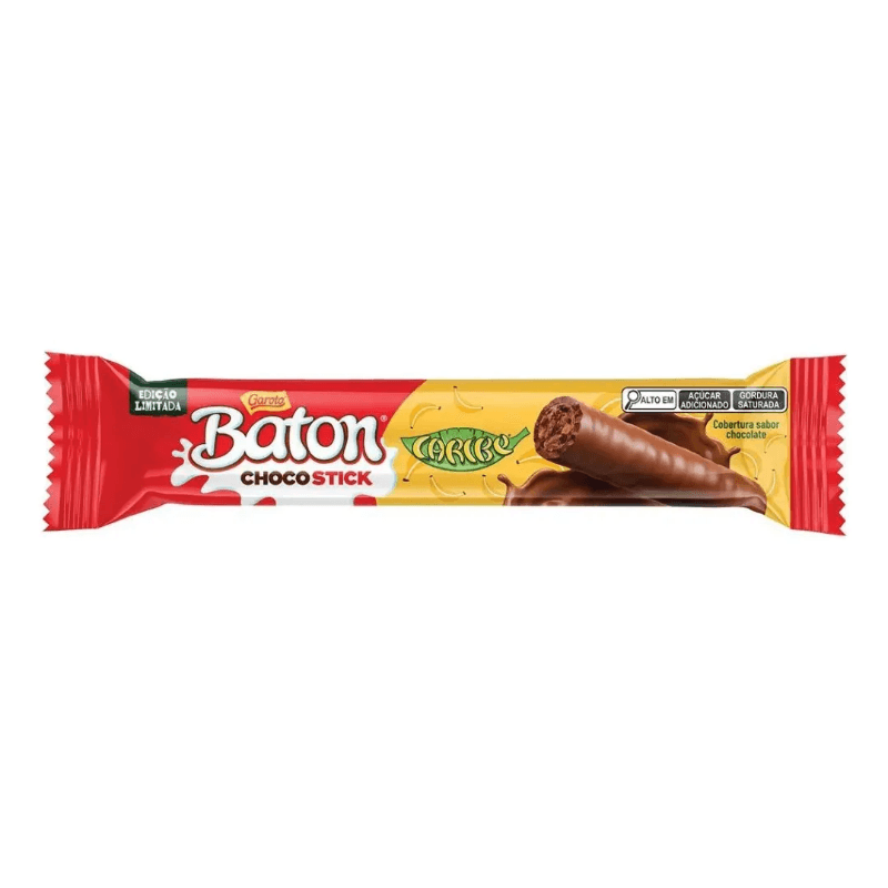 Chocolate Garoto Baton Choco Stick Caribe 24g