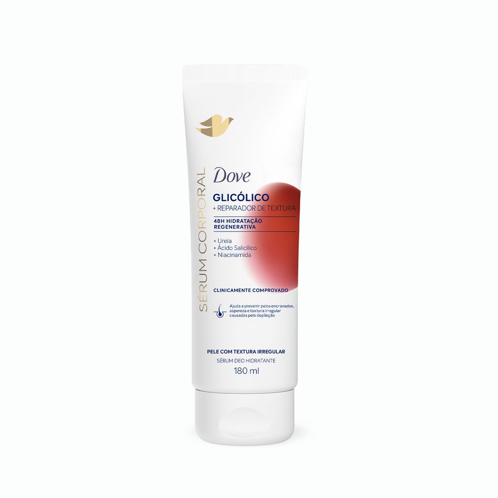 Sérum Hidratante Corporal Dove Glicólico + Reparador de Textura 180ml
