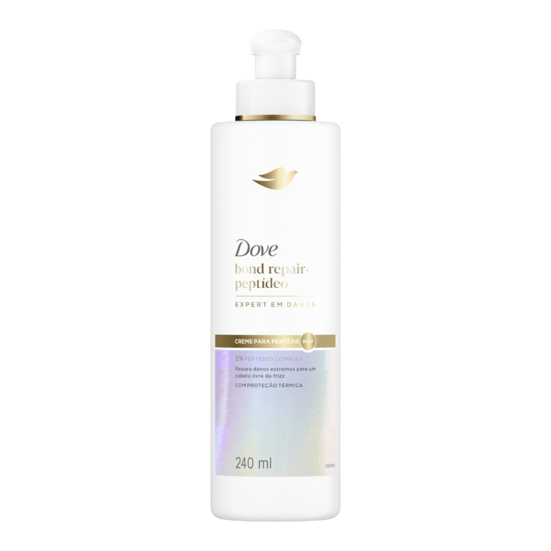 Creme para Pentear Dove Bond Repair + Peptideo Expert em Danos 240ml