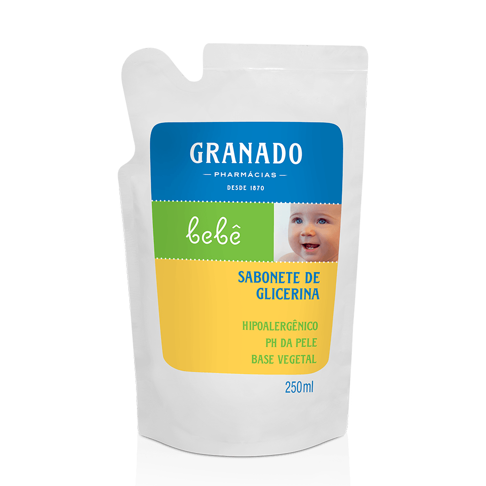 Refil Sabonete Líquido de Glicerina Granado Bebê 250ml