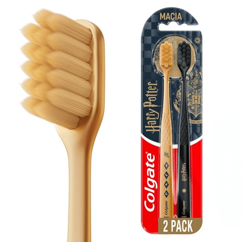 Escova Dental Adulto Colgate Harry Potter 2 Unidades