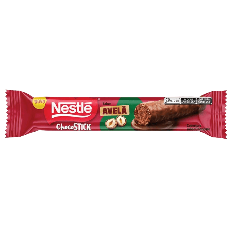 Chocolate Stick Nestlé Avelã 26g