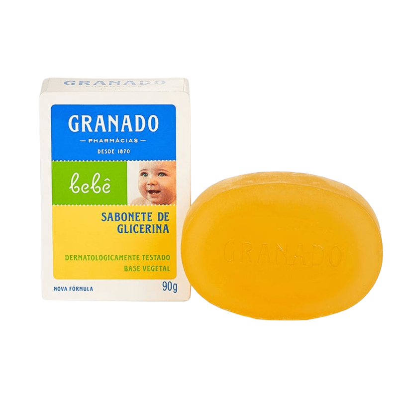 Sabonete de Glicerina em Barra Granado Bebê Tradicional 90g