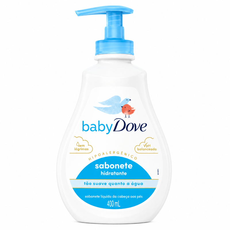Sabonete Liquido Baby Dove Hidratação Enriquecida 400ml