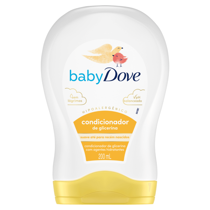 Condicionador Glicerina Baby Dove Hidratação Glicerinada 200ml