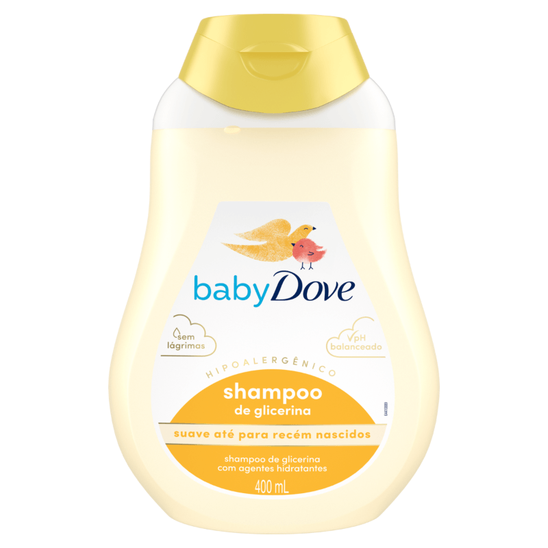 Shampoo de Glicerina Baby Dove Hidratação Glicerinada 400ml