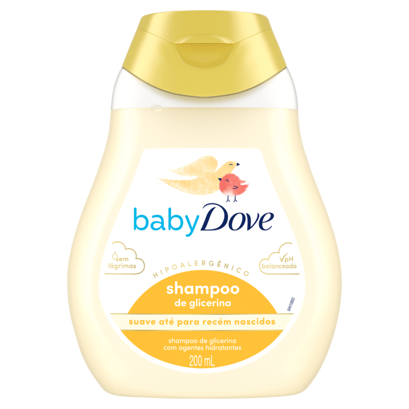 Shampoo Baby Dove Hidratação Glicerinada 200ml