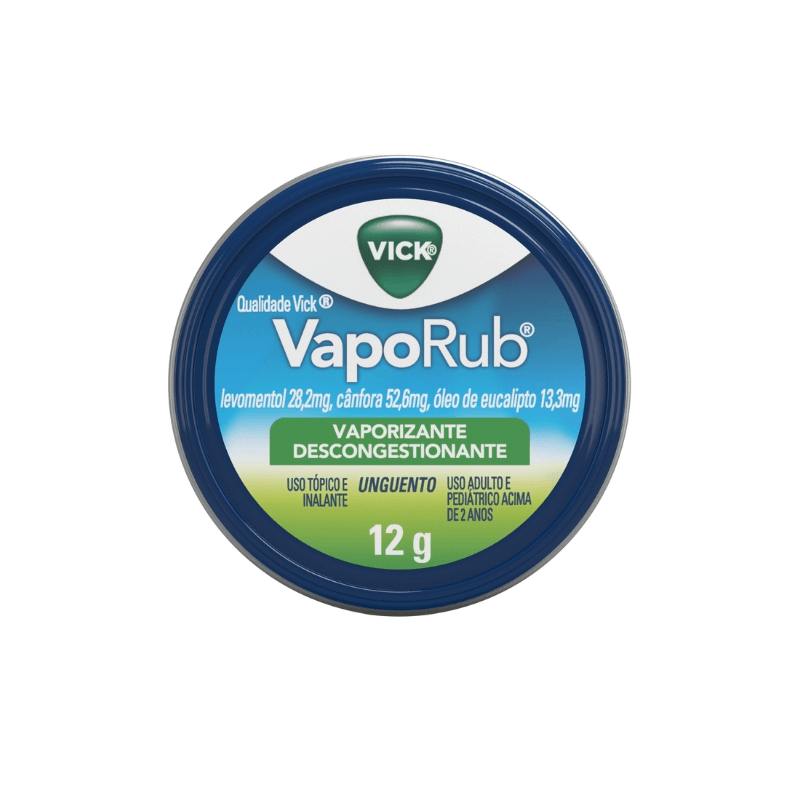 Descongestionante Vick VapoRub 12g
