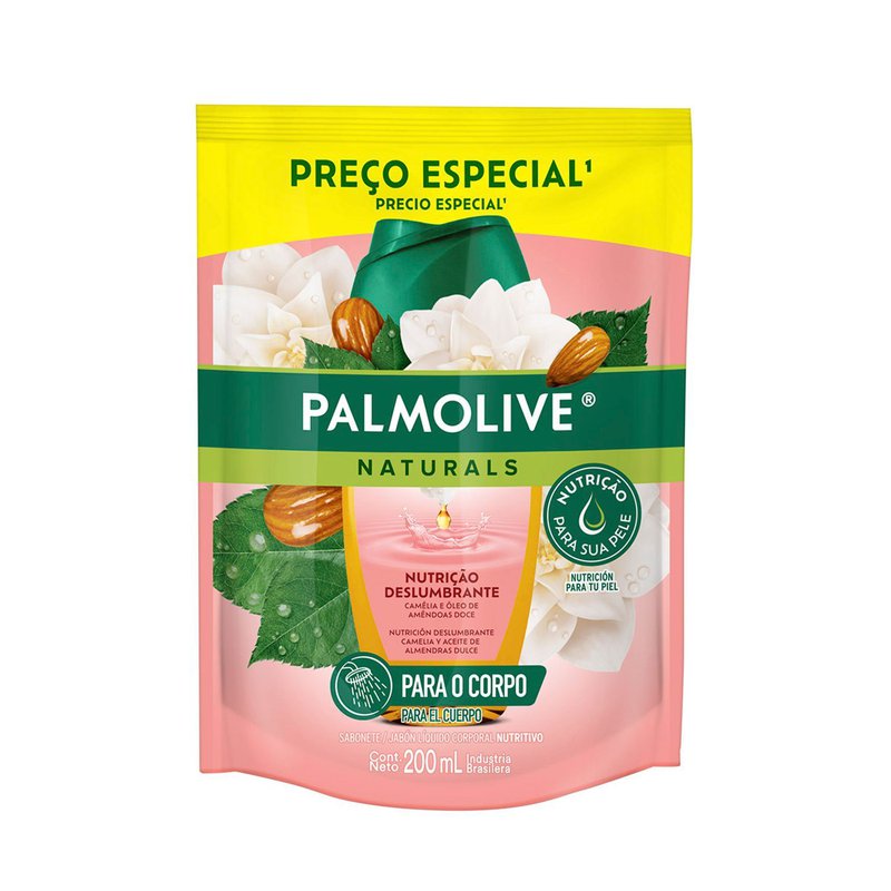 Refil Sabonete Líquido para o Corpo Palmolive Naturals Óleo Nutritivo 200ml