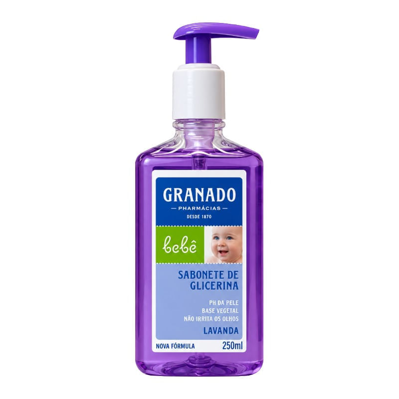 Sabonete Líquido de Glicerina Granado Bebê Lavanda 250ml