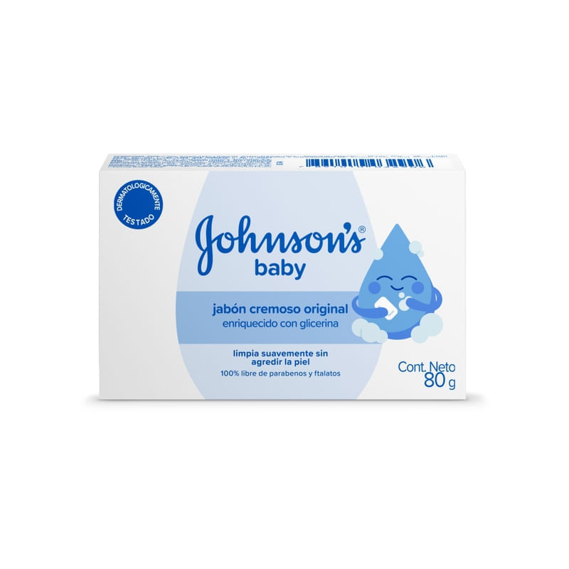 Sabonete em Barra Johnson's Baby Original 80g