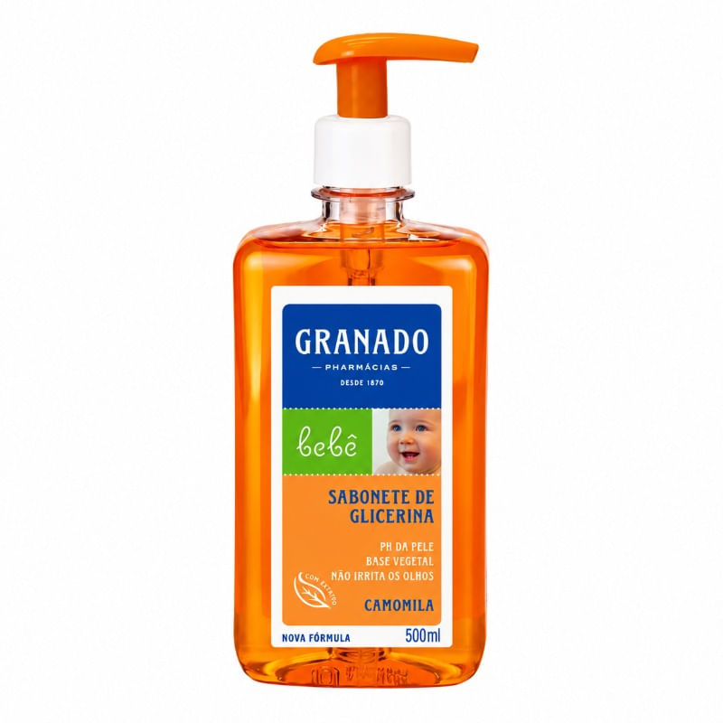 Sabonete Líquido Granado Bebê Camomila 500ml